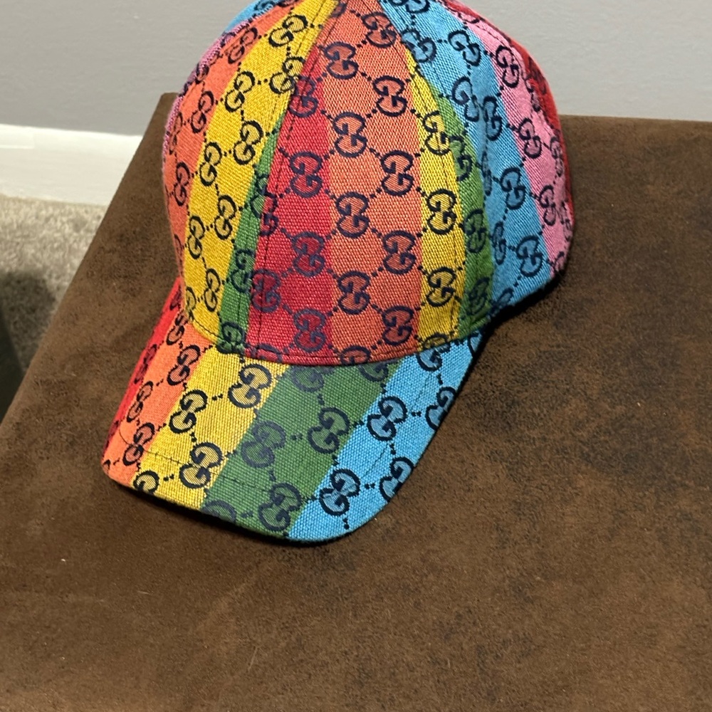 Gucci Multicolor Logo Cap “pride edition”